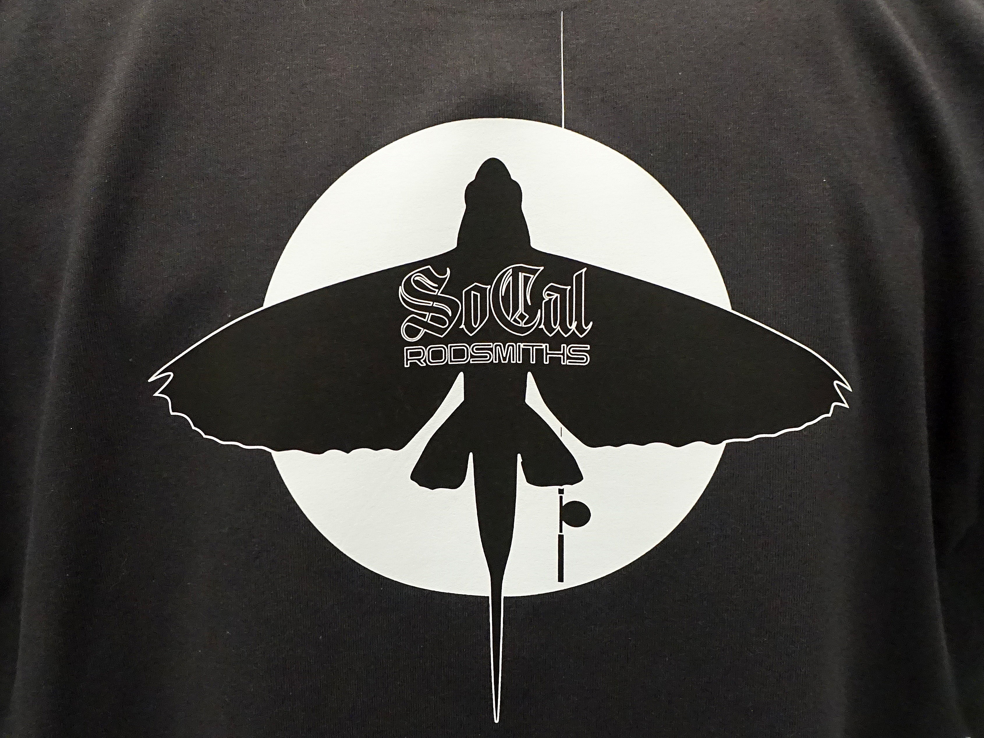 Flying Fish over White Sun T-Shirt