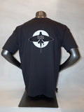 Flying Fish over White Sun T-Shirt