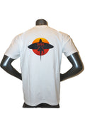 Flying Fish over Red Sun T-Shirt