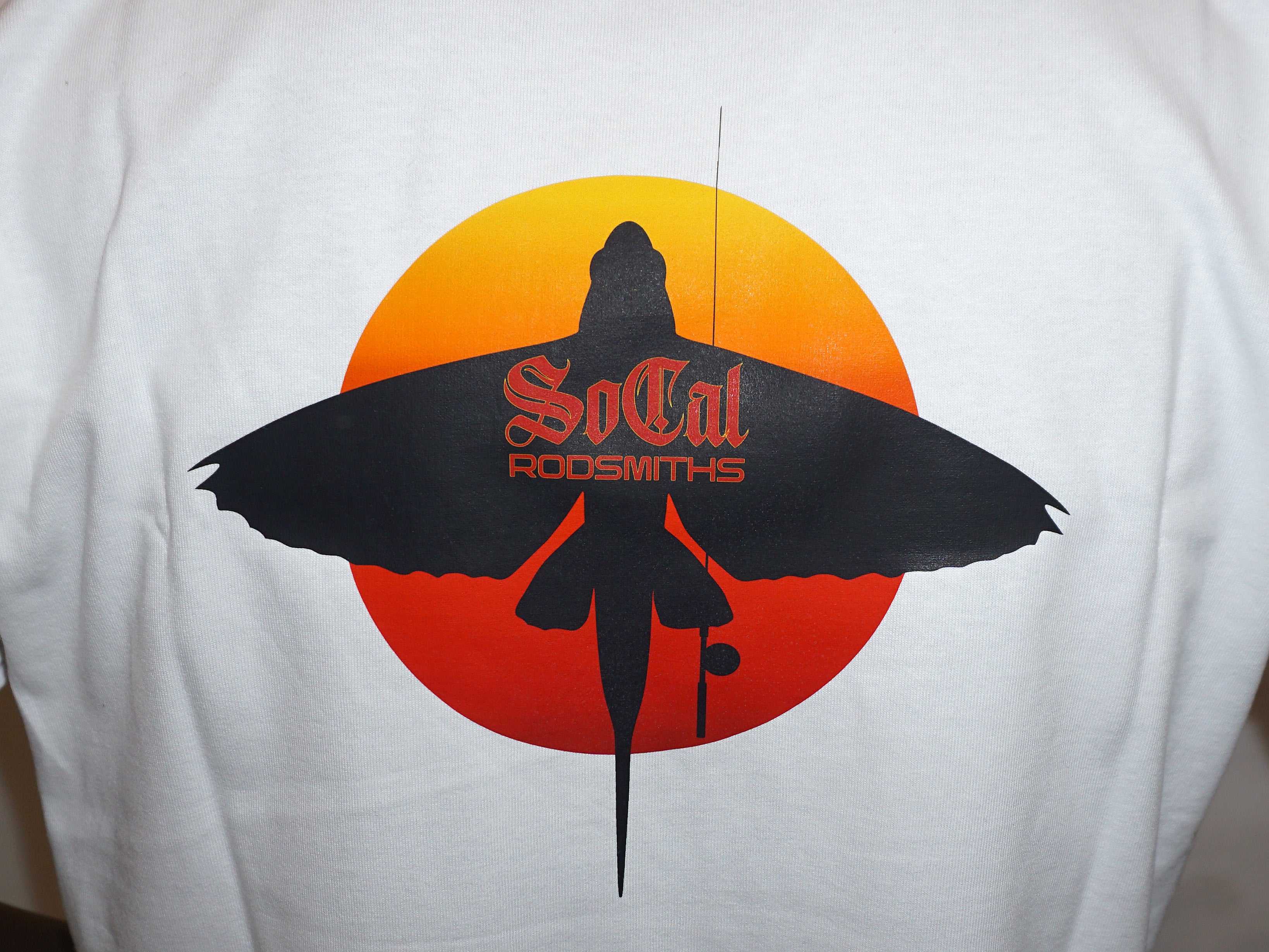 Flying Fish over Red Sun T-Shirt